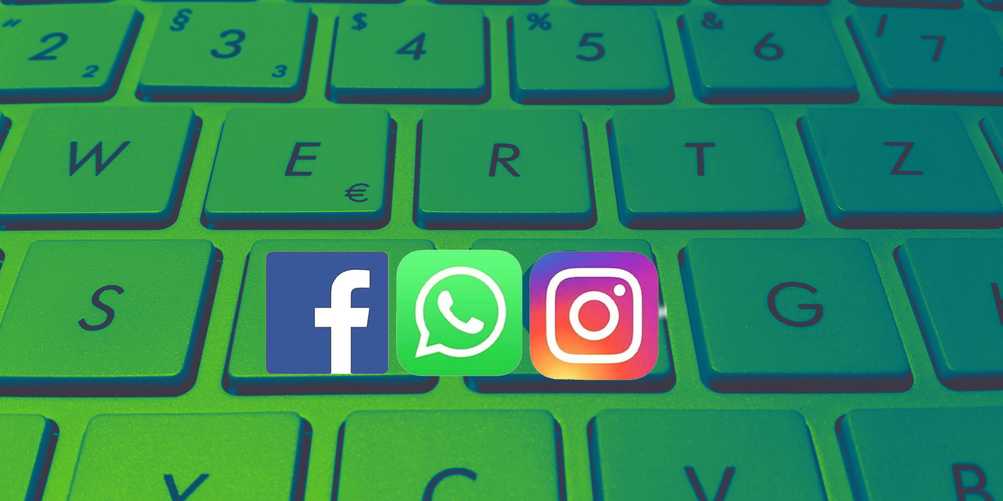 Illustration Facebook Whatsapp Instagram